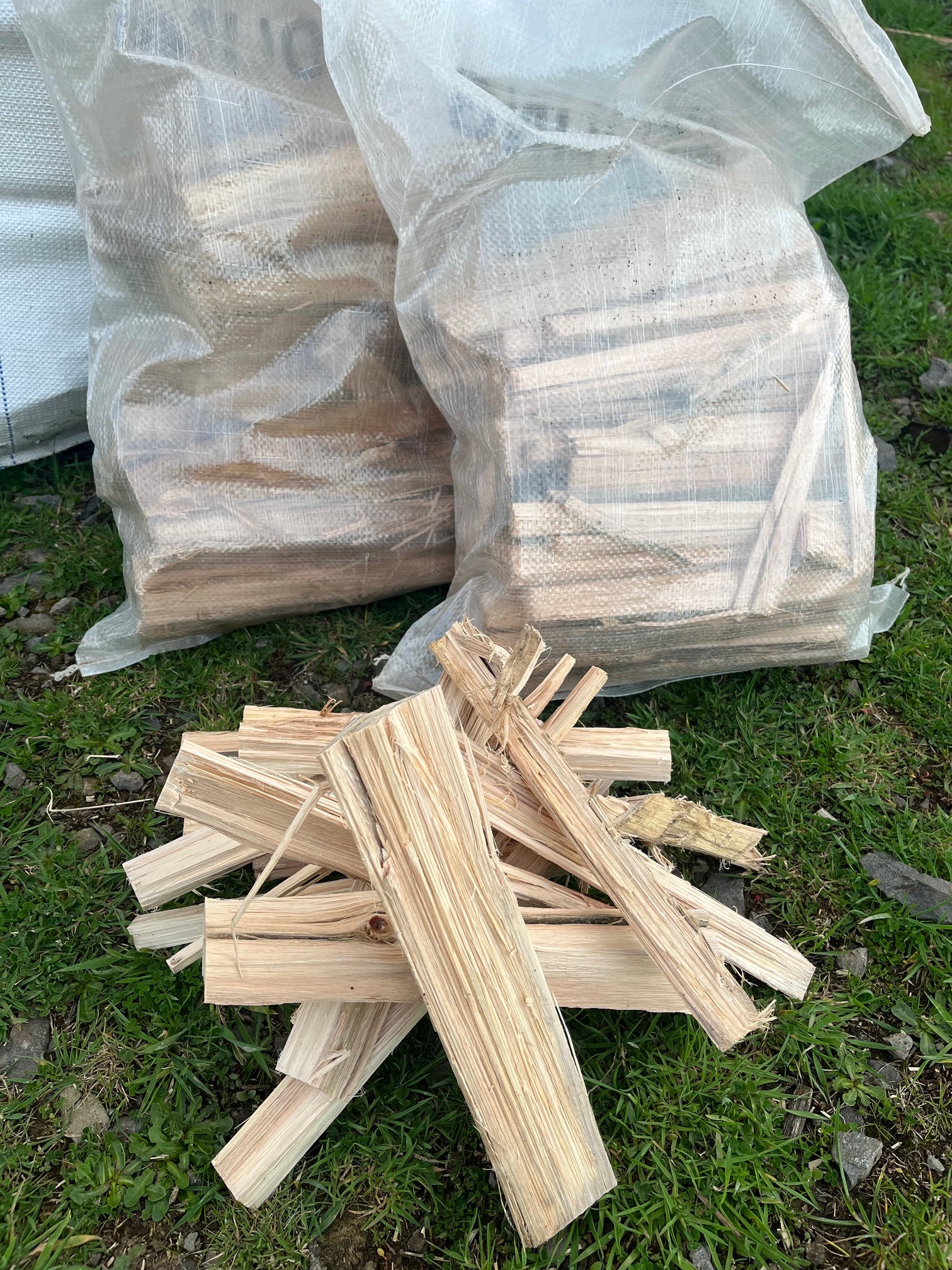 5kg kindling bags Bluegum firewood Scotty's Firewood